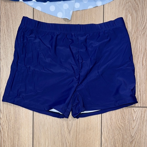 NWT - Navy and White Polka Dot Swim Set - Picture 5 of 11